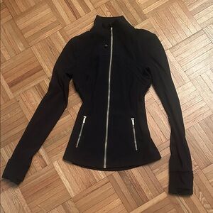 Black Women's Zip-Front Jacket
